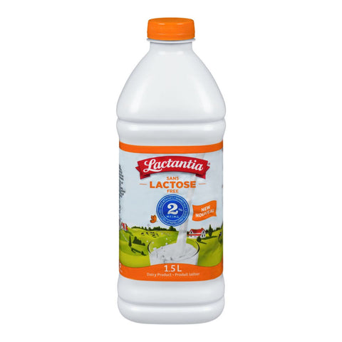 零乳糖牛奶<br>Lactantia Lactose free 2% partly skimmed milk
