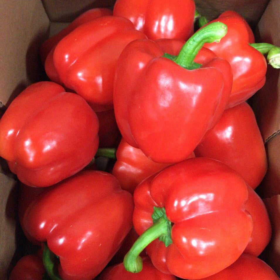 本地红甜椒2个<br>Red Bell Peppers
