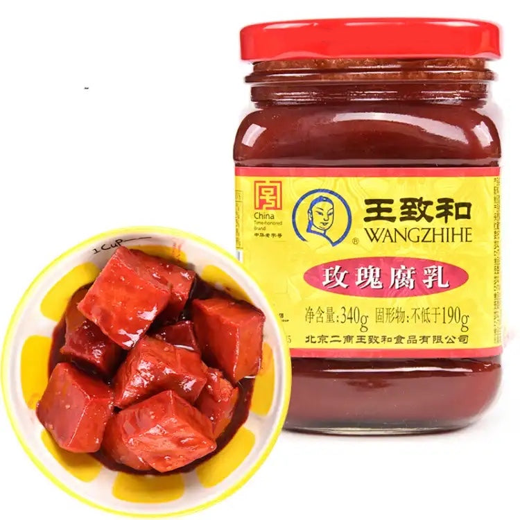 王致和®玫瑰腐乳<br>品质细腻醇香