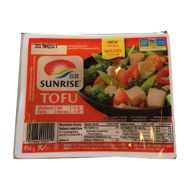日升®中度硬豆腐<br>Sunrise Medium Firm Tofu